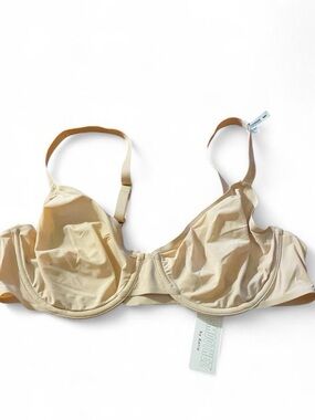 NWT AERIE SMOOTHEZ BEIGE NUDE SANDS UNLINED FULL COVERAGE UNDERWIRE BRA